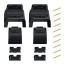 eXtremeRate Black Redesigned RiseDock Kit Extension Stand for ps5 Controller Charging Dock eXtremeRate RISE & RISE4 Remap Kit