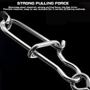 GHOTDA Strong Strength 8kg-47kg  Fishing Connector Swivel Snap Pin Fishhook Lure Carabiner Tackle Tool Fly Fishing Accessorie