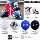 Cow Balloons Garland Arch Kit Cowboy Cowgirl Theme Party Decorations for Baby Shower Birthday Farm Western Theme Party Supplies