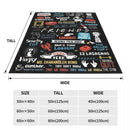 Friends TV Show Series Blanket Cover Flannel Cartoon Central Perk Lightweight Thin Throw Blanket for Bedding Couch Bed Rug