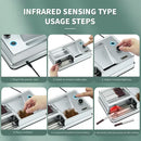 6.5/8mm Infrared Electric Automatic Cigarette Rolling Machine Injector Tobacco Grind Roller Filling Machine Smoking Accessories