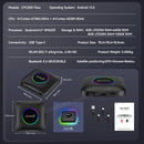 Carlinkit Android 13 Tv Box LED 8+128GB CarPlay Wireless Android Auto Wireless Adapter Support Youtube Netfilx IPTV Spotify GPS