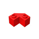 Gobricks 10PCS Building Blocks 2x2 Brick 45 degrees compatible with 87620 Ｃhildren's  toys Assembles Small Particle Parts Brick