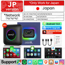 8G+128G Carlinkit CarPlay Ai Box LED Android 13 Wireless Android Auto CarPlay Video TV Box For VW Ford Kia Toyota Honda Benz BYD