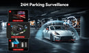REDTIGER A3 Dash Cam 3 Channel Dash Camera Dash Car Camera Bulit in 2.4GHz Wifi IR Night Vision 24H Parking Monitor APP Control