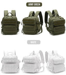 The Ruckdack | 900D Tactical Molle Daypack with Dual Cup Holders