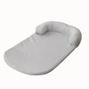 Removeable Summer Dog Bed Ice Silk Cooling Pet Mat Foam Sleeping Sofa Puppy Kennel Summer Cooling Fabric Dog Cat Bed Pet Cushion