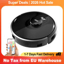 ABIR X8 Robot Vacuum Cleaner ,Laser System, Multiple Floors Maps, Zone Cleaning,Restricted Area Setting for Home Carpet Cleaning