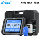 XTOOL X100 MAX Advanced IMMO Key Programmer All System Diagnostic ECU Coding 42 Service Bi-Directional Control Scanner x100 PAD3