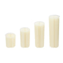 4PCS Foldable Wedding Cardboard Flower Columns,Cardboard Centerpiece Display,Cylinder Pedestal Stands For Wedding Birthday