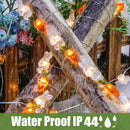 Easter Rabbits Carrots Light Decoration Batteries Copper Wire Waterproof LED String Lights Home Outdoor Easter Party Decorations