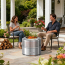 The Ember Forge | 19-Inch 304 Stainless Steel Smokeless Fire Pit