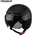 PEMILA Bicycle Helmet With Goggles Cycling Helmet Full Edge Wrapping Technology Bike Helmet Road MTB E-bike MTB Bicycle Helmet