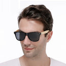 Mode Holz Herren Sonnenbrillen Ultraviolett Klassische Herren Driving Riding UV400 Sport Sonnenbrille Holz Bambus Brillen