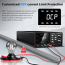 60V 20A Adjustable Laboratory Power Supply, 1200W High-precision Bench Power Supply for Battery Charging, OCP, Memory Storage