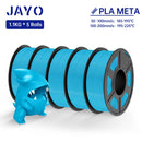 JAYO 3D Printer Filament PLA Series 1.75MM 5Rolls/10Rolls High Strength 100% No Bubble Neatly Wound for FDM DIY Gift Material