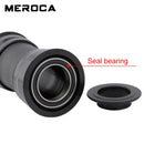 MEROCA BB386 Press Fit Bicycle Bottom Bracket Install Tool Steel Ceramic Bearing 24 30mm MTB Road Bike BB DUB For GXP Crankset