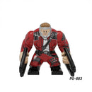 Marvel Action Figure Mini Block Adult Super Hero Series Iron Man Spider Man Assembled Block Children's Puzzle Toy Gift