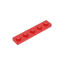 Gobricks GDS-90026 Plate 1 x 5 compatible with lego 78329 Assembles Building Blocks children's toys