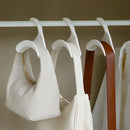 Neue langlebige Taschenaufbewahrung für zu Hause, Kleiderschrank, Hut, Seidenschal, Tücher, Handtasche, Aufbewahrung, gewölbter Hängehaken