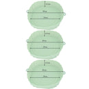 3Pcs/Lot Air Fryers Silicone Pot Chicken Basket Mat For AirFryer Oven Baking Tray Round Replacemen Grill Pan Accessories