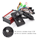 JRAHK 36V 350W S866 BLDC Controller Kit Electric Bicycle Controller 36V 15A 48V 350W Electric Scooter Accelerator 60V