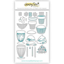 Celebrate Collection Metal Cutting Dies Clear Stamp Stencil Scrapbook Craft Decoration Embossing Template Greeting Card Handmade