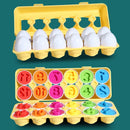 Eggs Screws 3D Puzzle Montessori Learning Education Math Toys Kids Shape Match Smart Game For Children Educational Easter Gifts