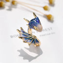 Vintage Dragon Adjustable Rings for Men Women Gothic Animal Finger Opening Ring Punk Hiphop Party Fashion Jewelry Accessories