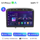 Junsun Car Radio For Peugeot 308 308SW 408 2012 - 2020 wireless CarPlay Android Auto car intelligent systems No 2 din 2din DVD