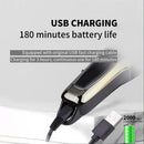 Kemei PG1990A Rechargeable Hair Clipper or Limit Combs Professional Cordless Men Hair Trimmer Men's Hair Cutting Machine Barber