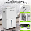 Anion purification dehumidifier home bedroom Silent automatic defrost basement clothes drying LED touch screen deshumidificador