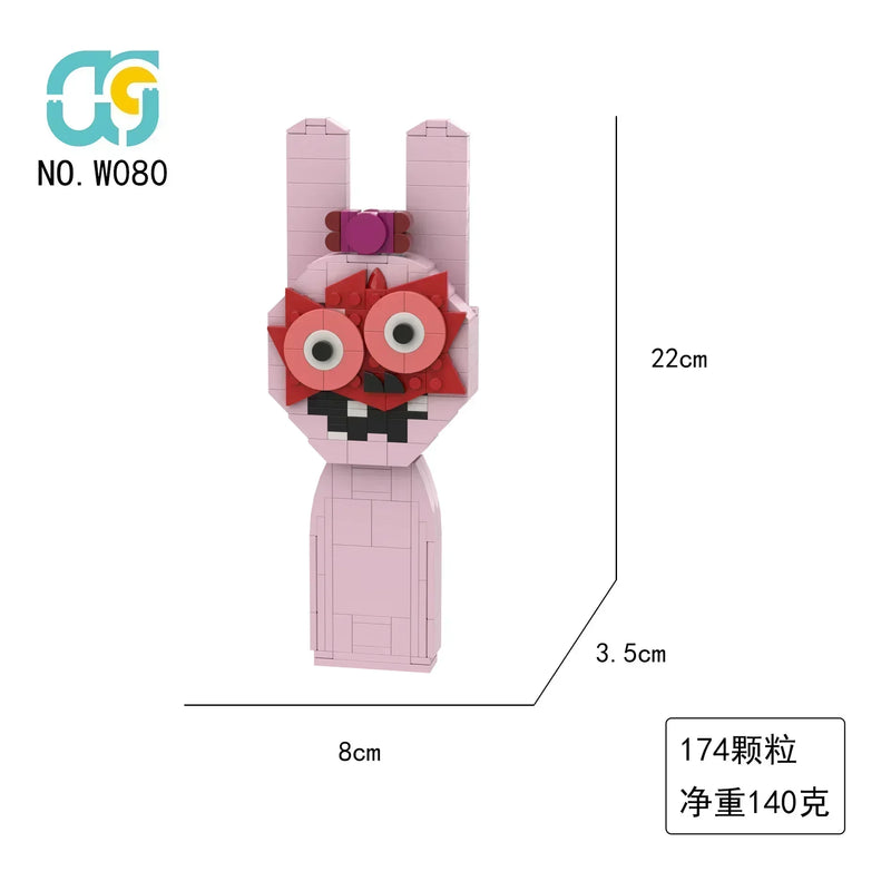 Sprunki Blocks Toys Sprunki Incredibox Building Blocks Model Children's Educational Oren Wenda Building Block Toys for Kids Gift