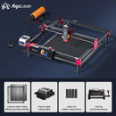 AlgoLaser Laser Engraver DIY MK2 10W 3.5” Color Touch Screen App Offline Control DIY Engraver Tool for Metal/Glass/Wood Engrave