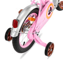 STITCH Retro 12/14/16/18 inch children's bike for 2-8-year-old girls, children's bike with front basket, support wheels