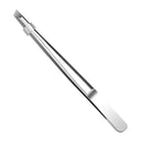 Stainless Steel Precision Tweezers Slant Tip Multi Functional Grooming Tool for Eyebrow Beard Facial Care