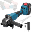 Cordless Angle Grinder 21V Battery Grinder Tool With 2-Position 125MM M14 Professional Electric Power Grinder For Cutting