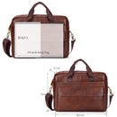 Herren Handtaschen aus echtem Leder Lässige Ledertaschen für Laptops Herrentaschen für Geschäftsreisen Herren Umhängetaschen