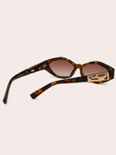 Retro Rectangle Sunglasses Women Brand Designer Vintage Small Frame Sun Glasses Ladies Classic Black Square Oculos De Sol
