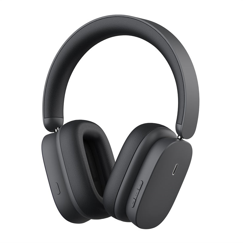 Baseus H1 ANC Bluetooth 5.2 Headsets Wireless Headphones, 40db Active Noise Cancellation, 70h Battery Life, 40mm Driver Unit