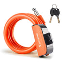 WEST BIKING Bike Lock Anti Theft Security Bicycle Accessories Cable Lock MTB Road Bike Multicolor Cycling Portable Wire Lock