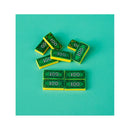 MOC Building Blocks Figures Accessories Cash Dollar Coin Bag Model Gold Silver Bar Colored Diamond Treasure Box Series Coffer