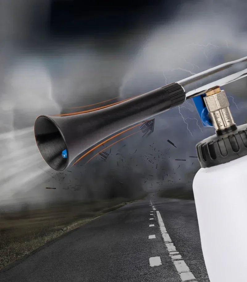 Tornado Car Wash Tool Cleaning Gun Spray Can Pneumatic Tornado Car Interior Washer Engine Compartment Spray Gun