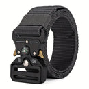 Men's Belt Outdoor Multi Function Compass Belt High Quality Canvas For Nylon Male Luxury Belts Women's Sports Jeans Neutral Belt