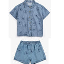 Children's Shirts & Shorts 2026 Summer New Arrivals Cartoon Fashion Boys' Short-Sleeve Cotton Printed Sweet Girls' T-Shirt Tops