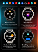 The T-REX3 | Tactical-Grade Outdoor Smart Watch with 1100mAh Battery