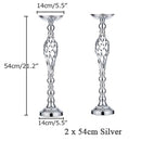 ERMAKOVA Flower Arrangement Stand Vase Pillar Candle Holders Wedding Party Dinner Centerpiece Event Restaurant Hotel Decoration