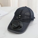 The Sun Weaver | Solar-Powered USB Cooling Cap with Adjustable Airflow
