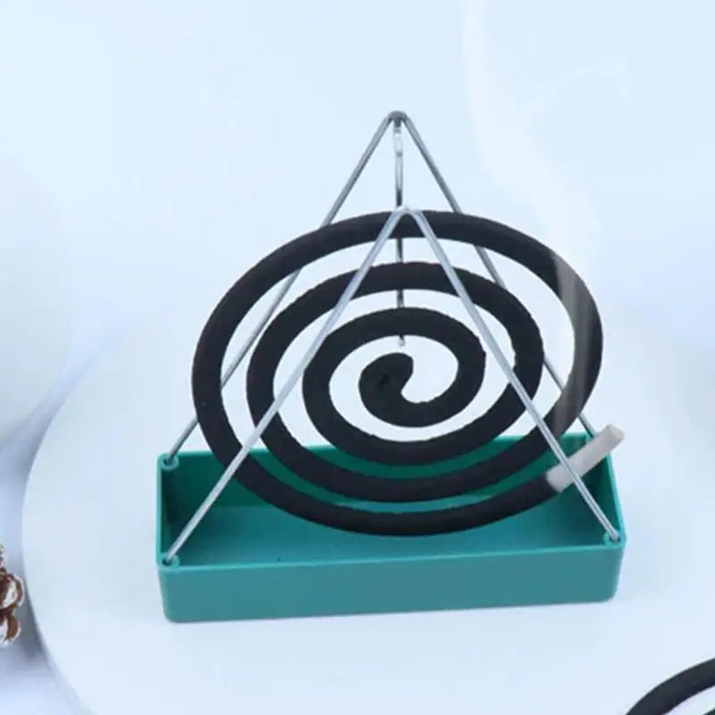 Triangular Mosquito coil holder Iron Coil Incense Burner Frame Modern Mosquito Repellent Incense Rack For Home Bedroom Patio