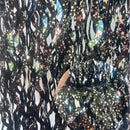 Tinsel Foil Fringe Curtain Red Gold Foil Fringe Backdrop Wall Curtains for Baby Shower Wedding Ocean Christmas Party Decorations